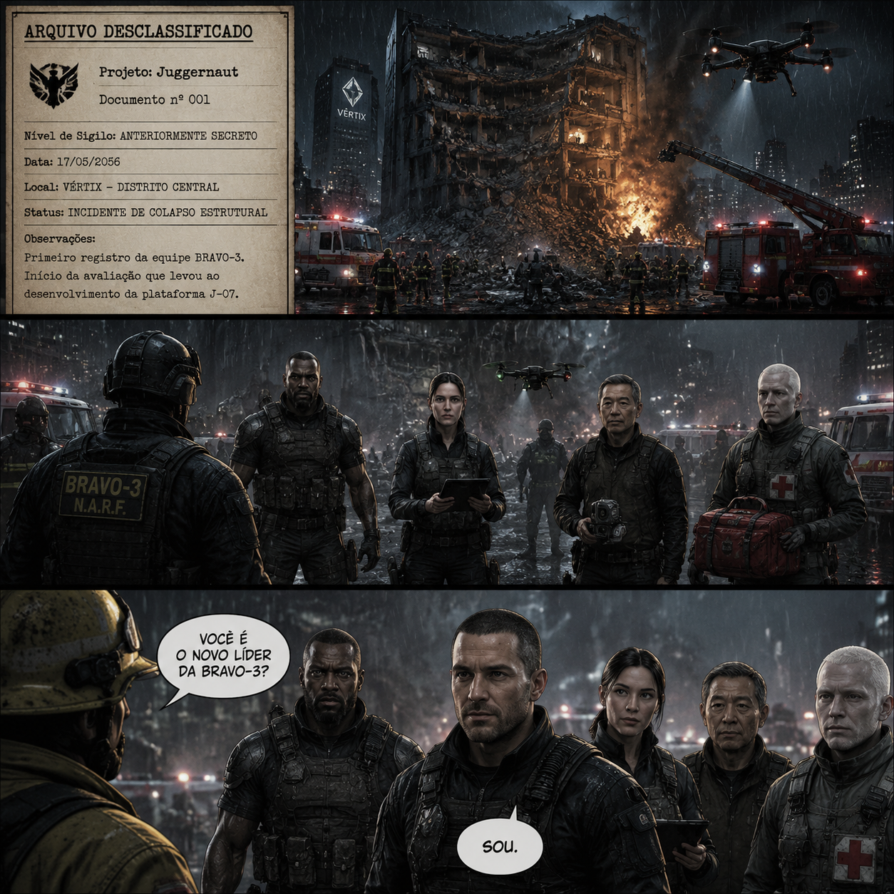 PROJETO: JUGGERNAUT-07
CONTEXTO GERAL DO PROJETO
Você está colaborando na criaçã