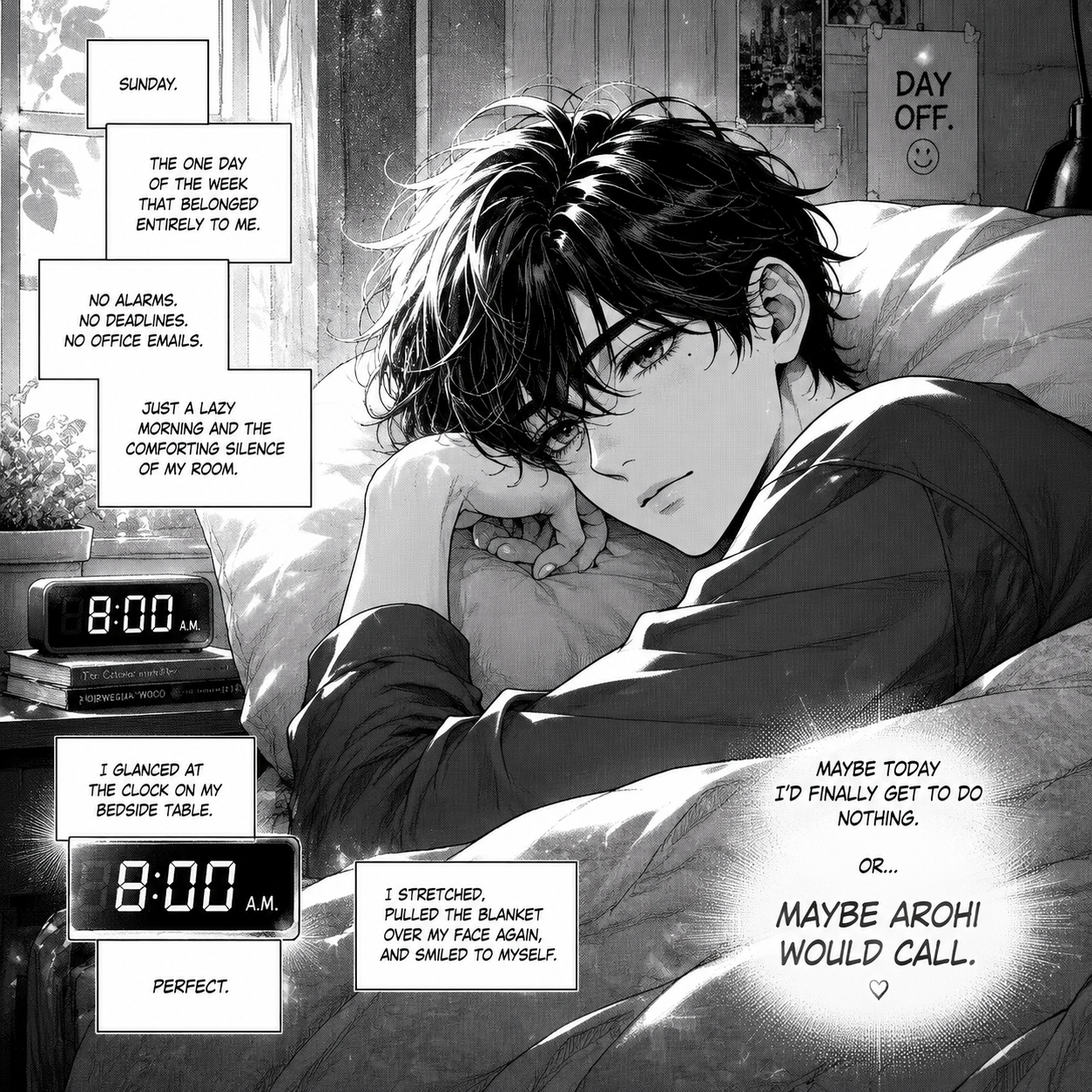 Sunday.
The one day of the week that belonged entirely to me.
No alarms. No dead